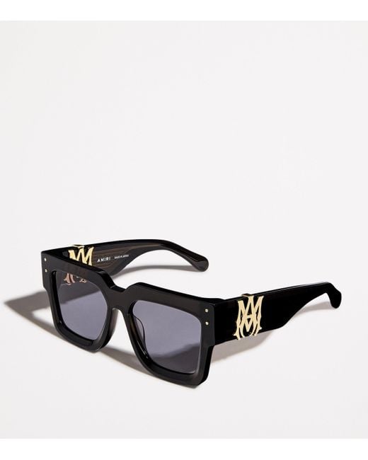 Amiri Acetate Jumbo Ma Sunglasses in Black for Men | Lyst