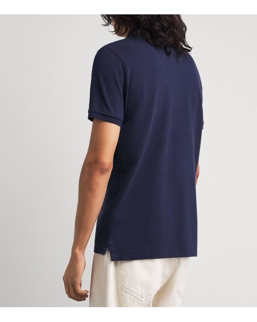 Polo Ralph Lauren Blue Cotton Polo Bear Polo Shirt for men