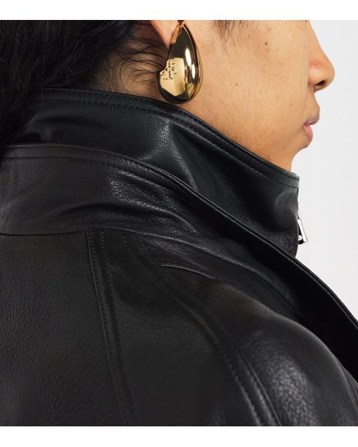 Tory Burch Metallic Wave Earrings