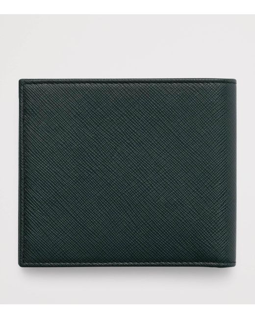 Prada Green Saffiano Leather Wallet for men