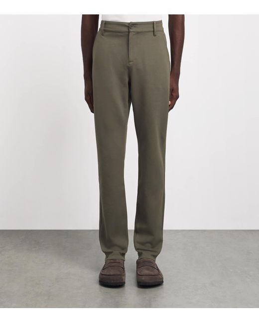PAIGE Gray Stafford Trousers for men