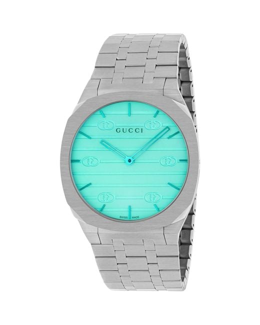 Gucci Blue 25h Watch 38mm for men