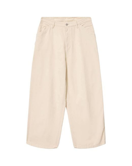 AllSaints Natural Organic Cotton Jackson Barrel Trousers for men