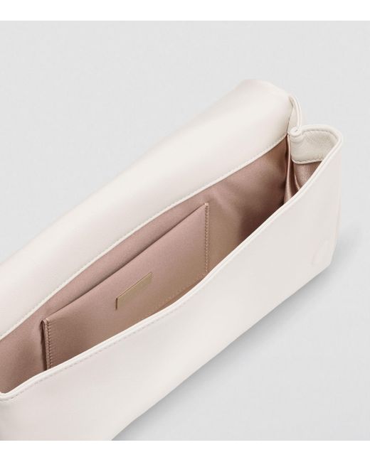 Jimmy Choo Natural Leather Xandra Clutch