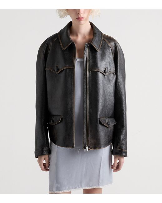 Prada Black Zipped Jacket