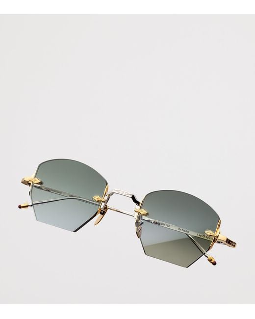 Jacques Marie Mage Gray Titanium Oatman Sunglasses for men