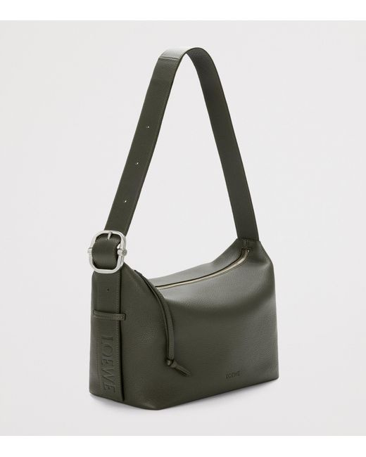 Loewe Metallic Leather Loop Shoulder Bag for men