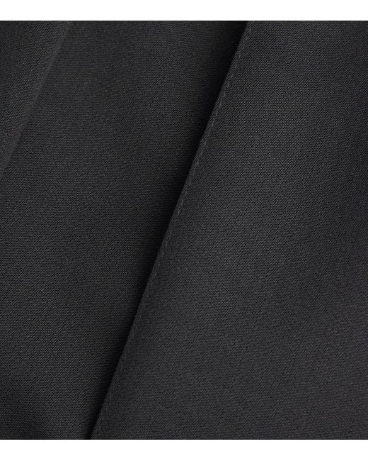 Claudie Pierlot Black Straight Tailored Trousers
