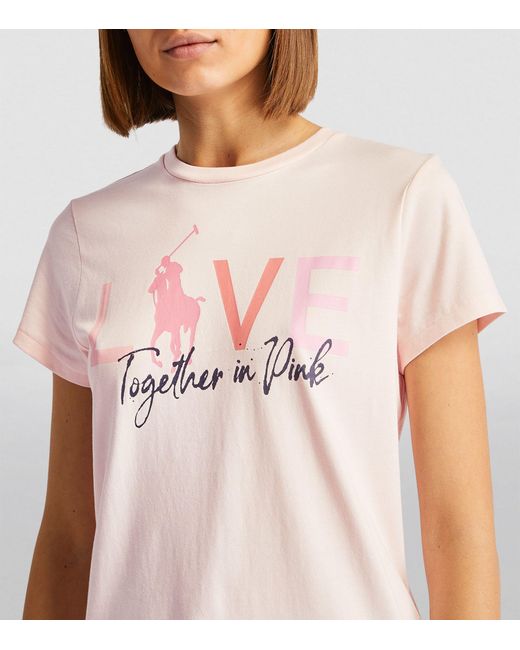 Polo Ralph Lauren Together In Pink T-shirt