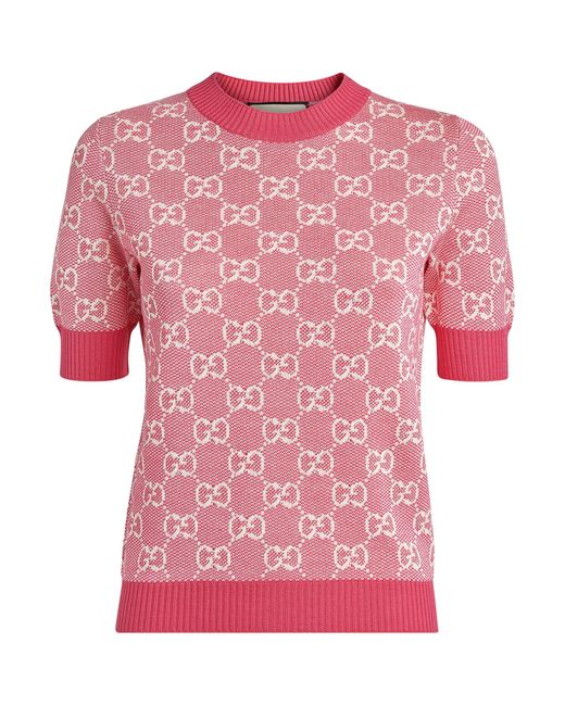 Gucci pink jumper cheap