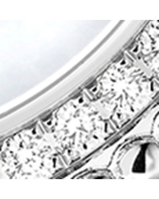 Boucheron Metallic Steel And Diamond Serpent Bohème Watch 32mm