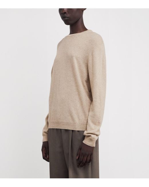 The Row Natural Kisaora Cashmere Sweater