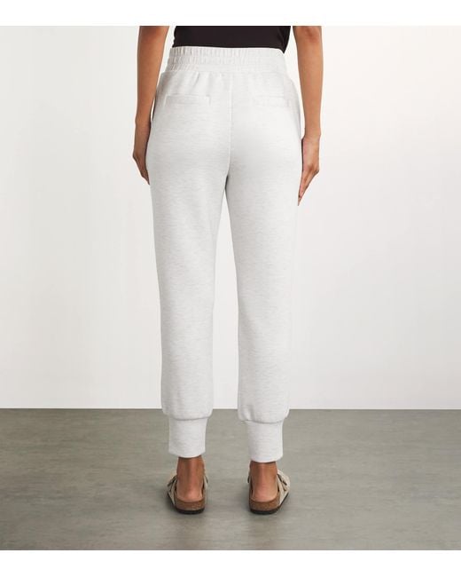 Varley White The Slim Cuff Sweatpants