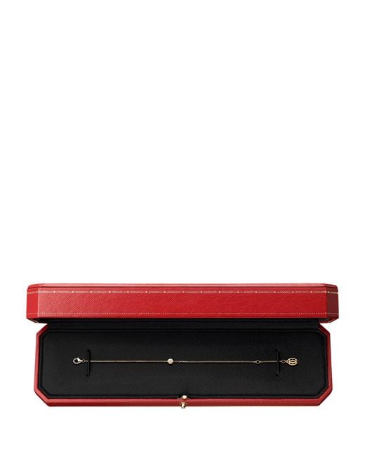 Cartier Metallic Medium And Diamond D'Amour Bracelet