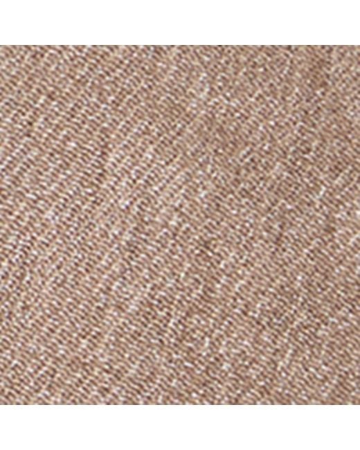 Brunello Cucinelli Brown Linen-Blend Sparkling Logo Baseball Cap