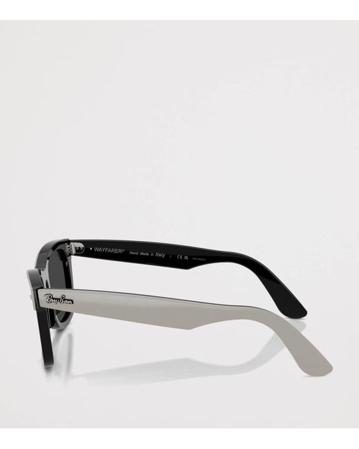 Ray-Ban Gray Rb2240 Street Neat Wayfarer Sunglasses