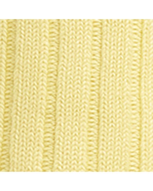 Bottega Veneta Yellow Knitted Atomic Boots 90
