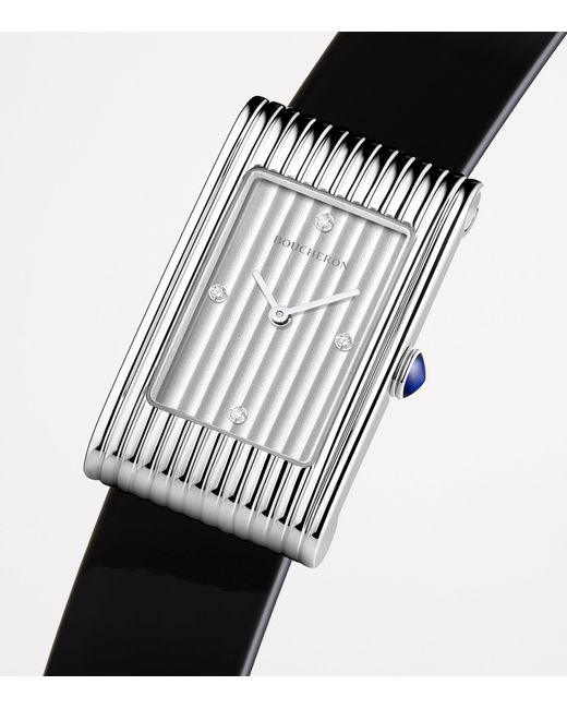 Boucheron Multicolor Stainless Steel Reflet Classic Watch