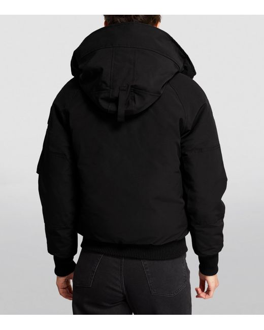 Canada Goose Black Chilliwack Puffer Bomber Jacket