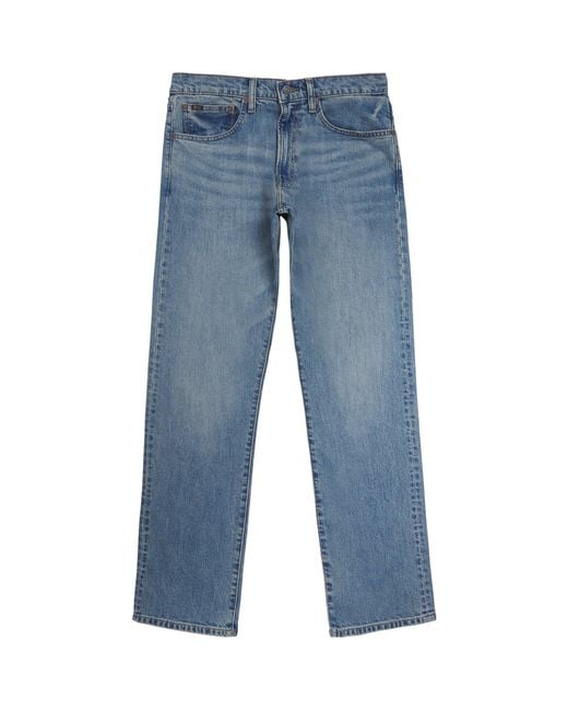 Polo Ralph Lauren Blue Stretch Hampton Straight Jeans for men