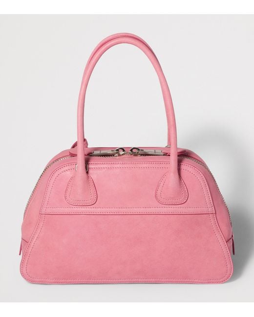 Miu Miu Pink Nappa Leather Vivant Top-Handle Bag