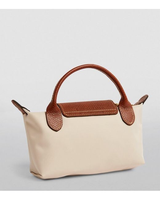 Longchamp Brown Le Pliage Original Pouch