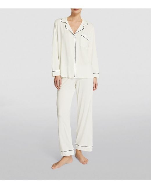 Eberjey White Gisele Pyjama Set
