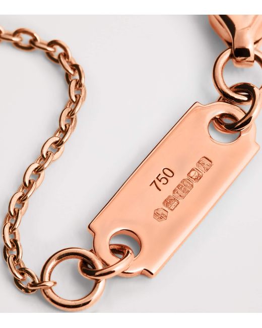 Harrods Metallic And Diamond Necklace