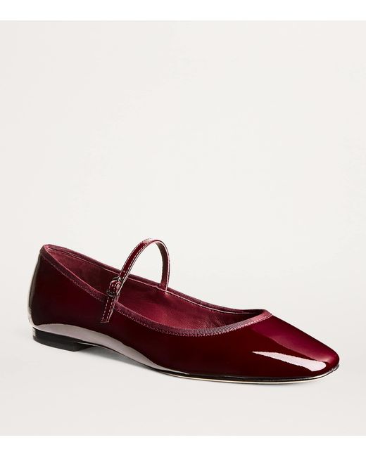 PAIGE Red Patent Leather Jolie Ballet Flats