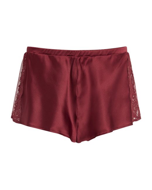 Coco De Mer Red Seraphine Shorts