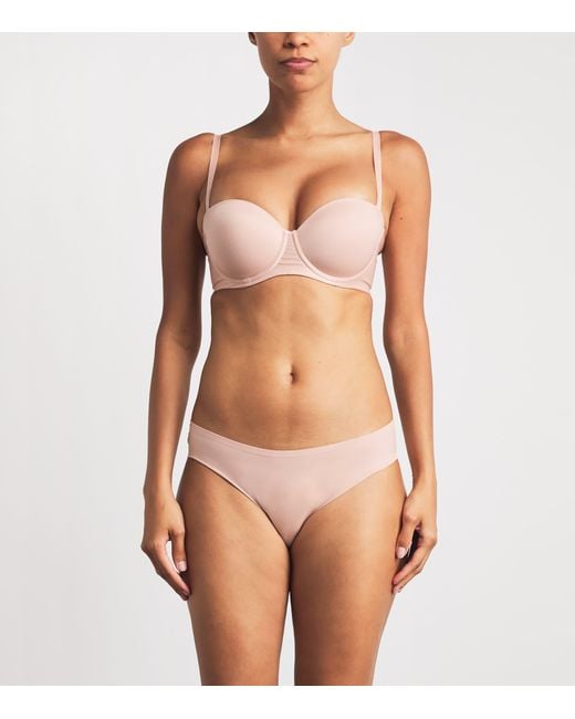 Wolford Natural Sheer Touch Tanga Briefs
