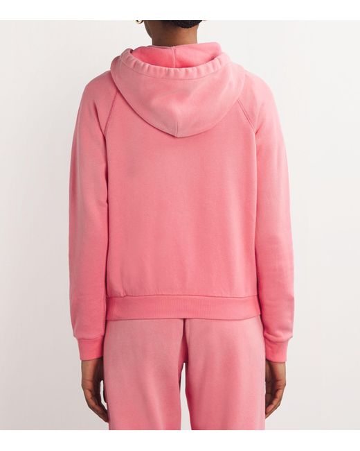 Polo Ralph Lauren Pink Fleece Shrunken Hoodie