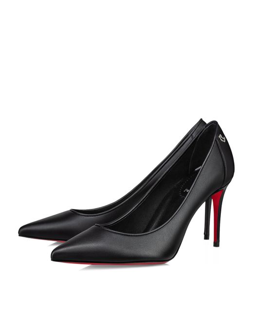 Christian Louboutin Black Sporty Kate Nappa Pumps 85