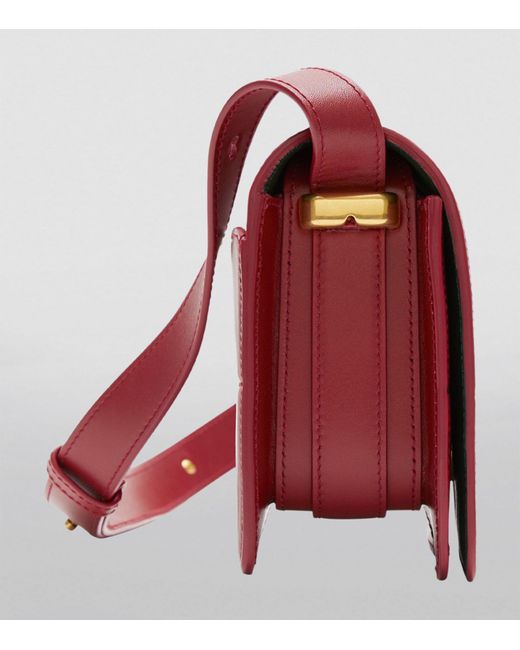 Burberry Red Leather Snip Cross-body Bag