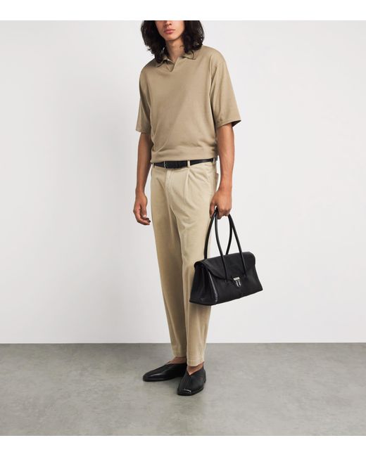 Barena Natural Corduroy Straight Trousers for men