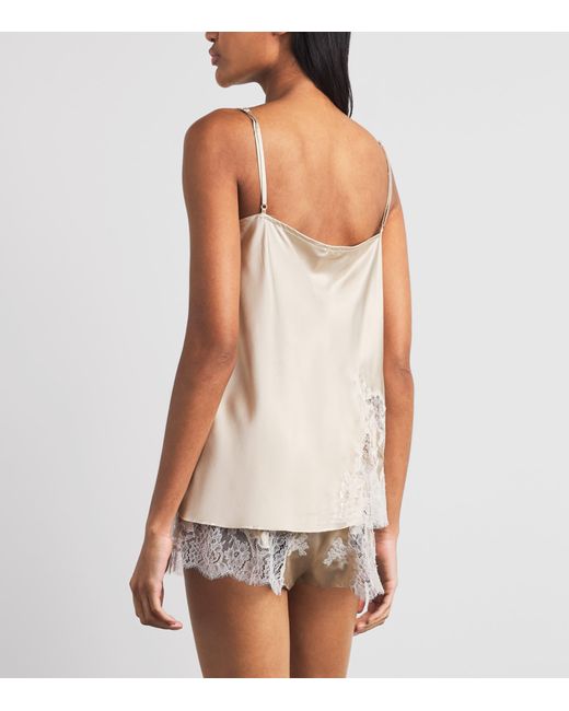 Torlowei Natural Silk Lace Elsa Camisole