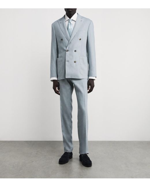 Ralph Lauren White Cotton Dress Shirt for men