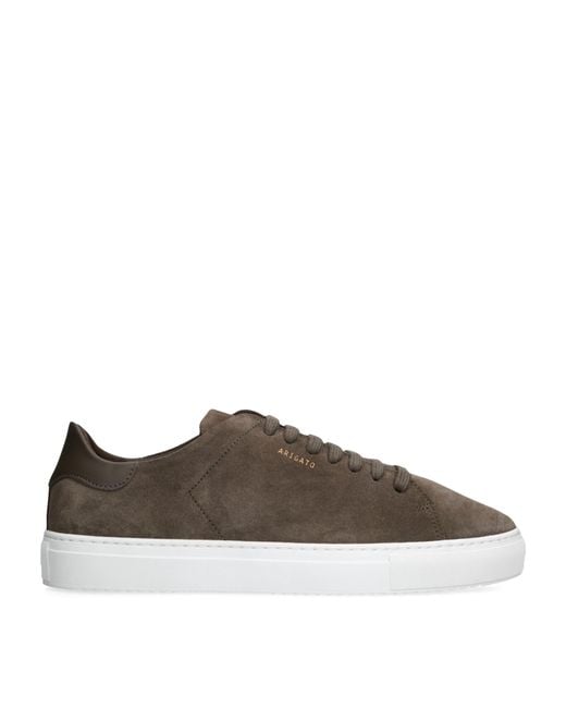 Axel Arigato Brown Suede Clean 90 Sneakers for men