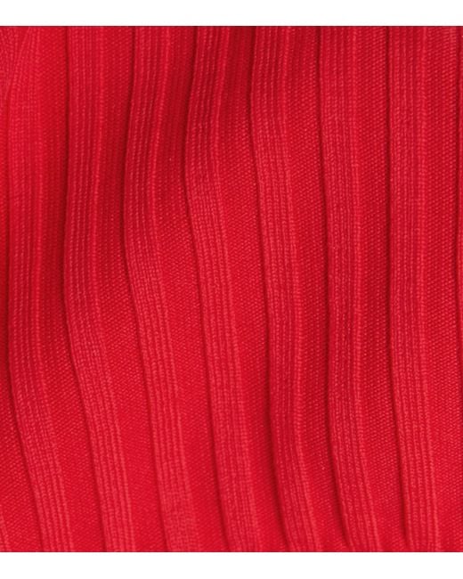 Melissa Odabash Red Noto Bikini Top