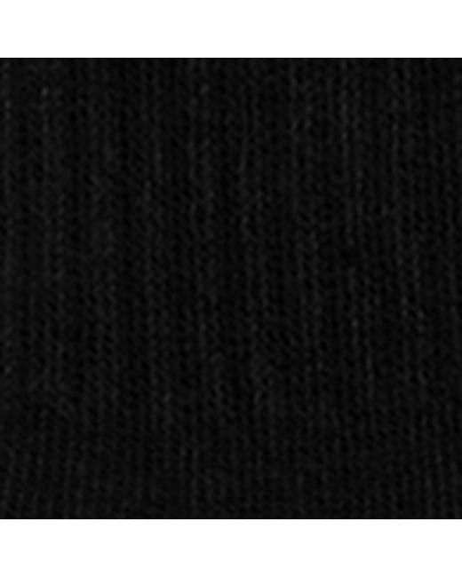 Dolce & Gabbana Black Cotton Logo Socks for men