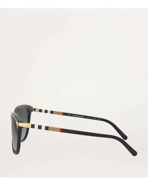 Burberry Gray Acetate Be4216 57 Sunglasses