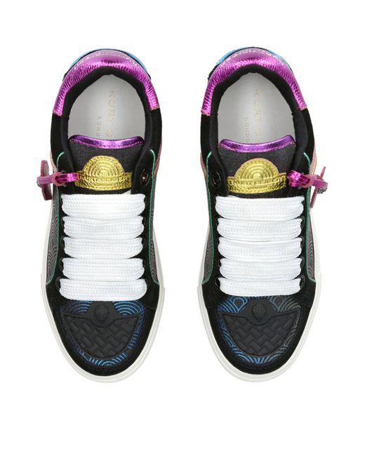 Kurt Geiger Multicolor Leather Southbank Tag Sneakers