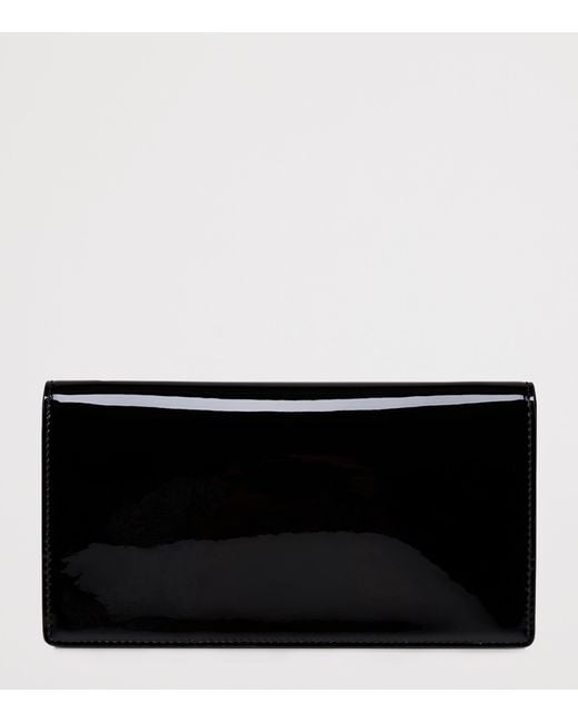Christian Louboutin Black Bettina Patent Leather Clutch Bag