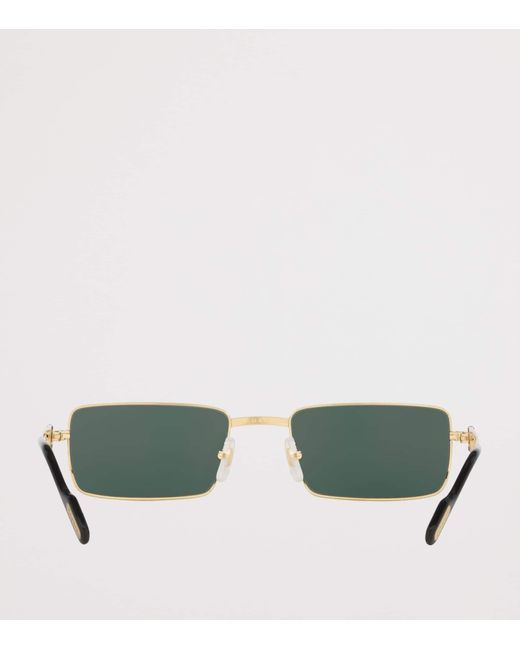 Cartier Green Ct0501S Rectangular Sunglasses