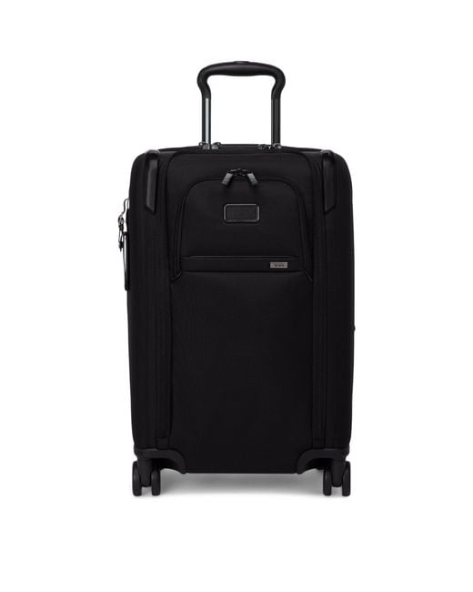 Tumi Black Alpha 4 Dual Access Expandable Cabin Suitcase