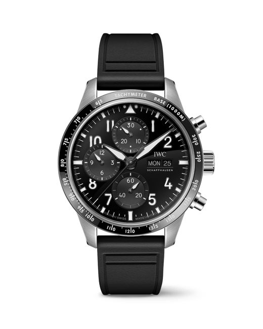 Iwc Black X Mercedes-Amg Titanium Pilot's Performance Chronograph Watch