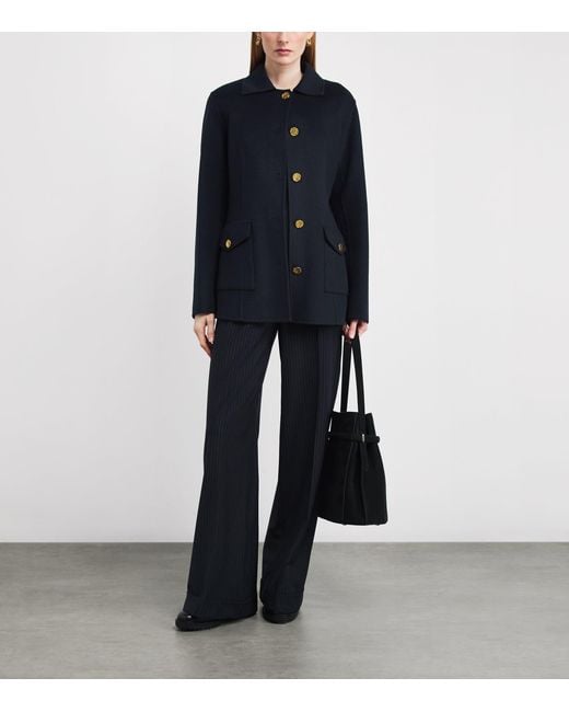 Arma Blue Merino Wool Alexandra Jacket