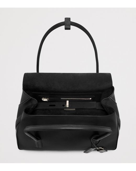 Tom Ford Black Medium Leather Eclipse Shoulder Bag