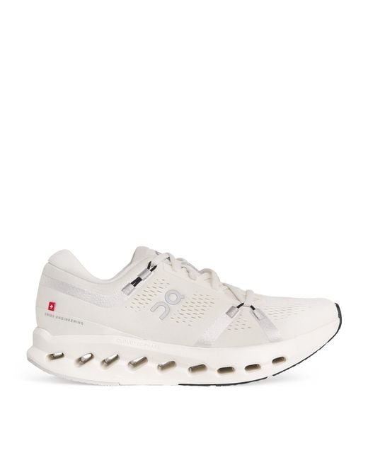 On Shoes White Cloudsurfer 2 Trainers