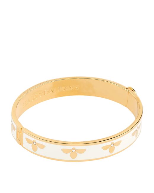 Halcyon Days Metallic Bee Bangle
